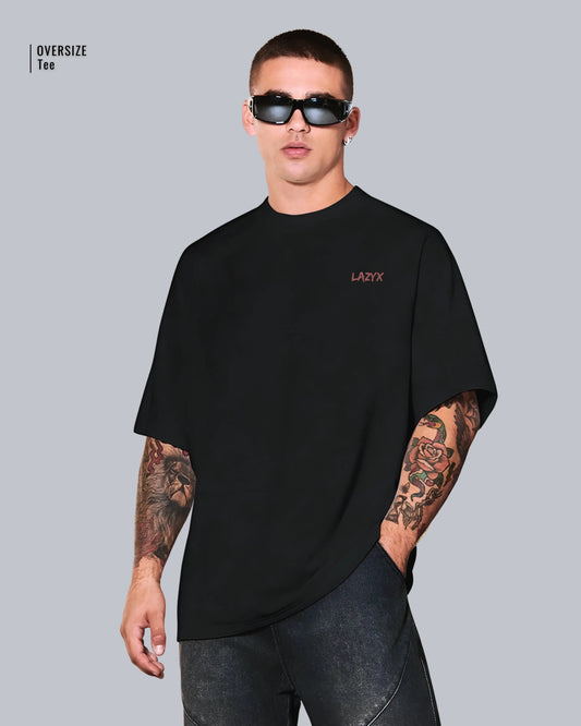 LAZYX Barbed Balaclava Oversized T-Shirt - LazyX
