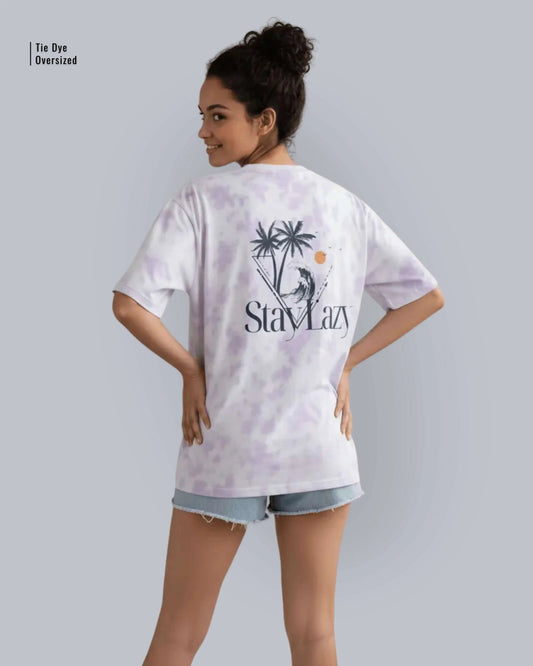 Unisex Tie Dye Oversized T-Shirt - LazyX